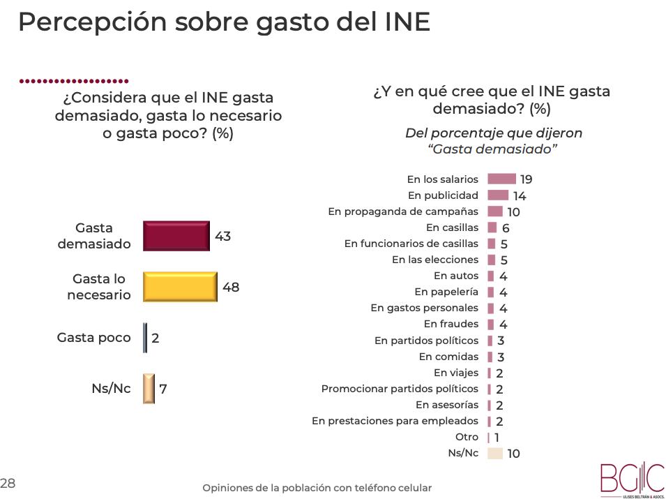 Resultados de la encuesta del INE de BGC Ulises Betrán & Asociados