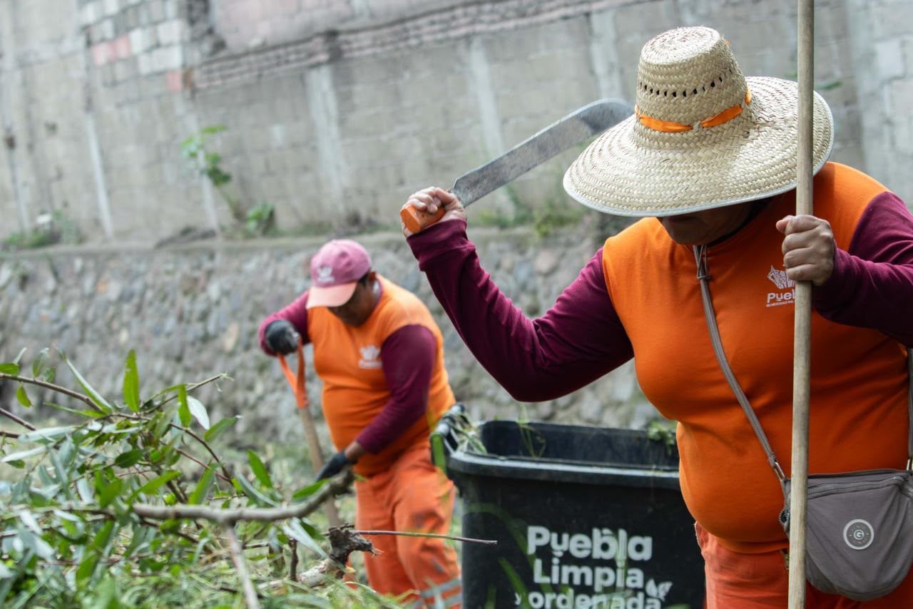 Las labores forman parte de las acciones del Comité de Fenómenos Hidrometeorológicos “Tláloc” para reducir riesgos.
