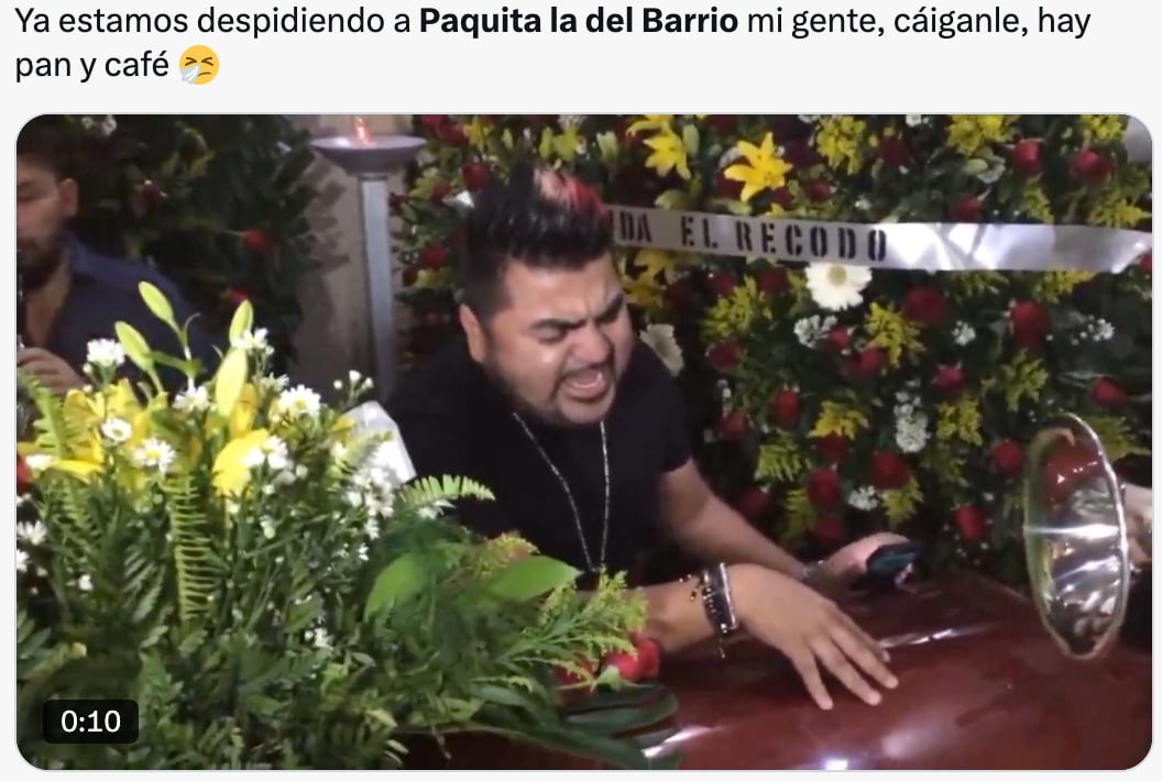 Memes despiden a Paquita la del Barrio