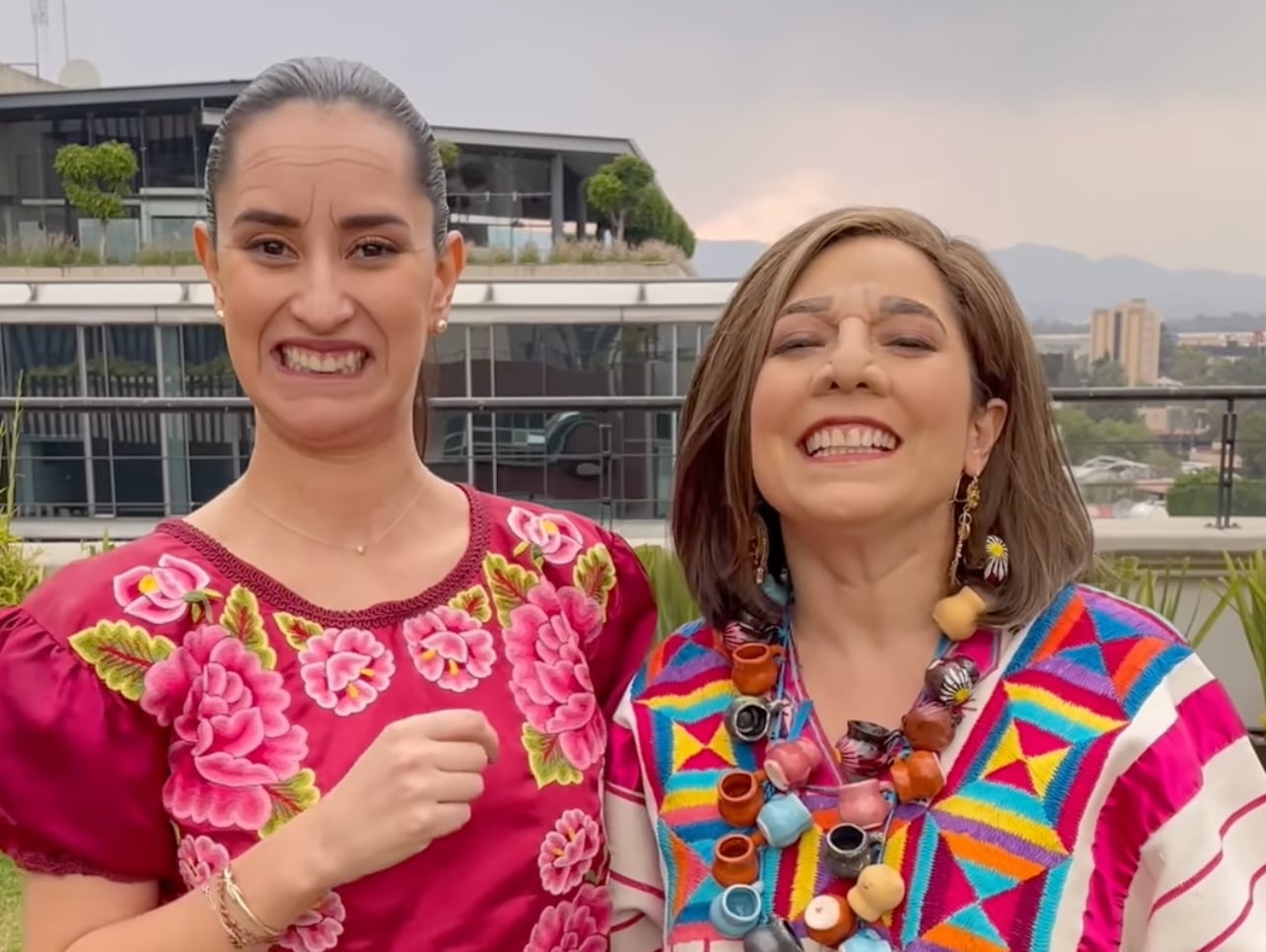 Tamara Henaine es la actriz que parodia a Claudia Sheinbaum como nadie