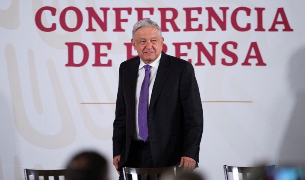 El presidente López Obrador en conferencia de prensa