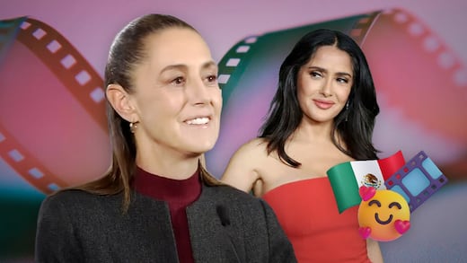 Sheinbaum adelanta visita de Salma Hayek por apoyo al cine