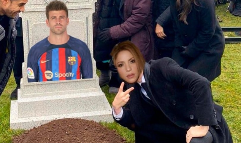 Memes por la nueva canción de Shakira contra Piqué