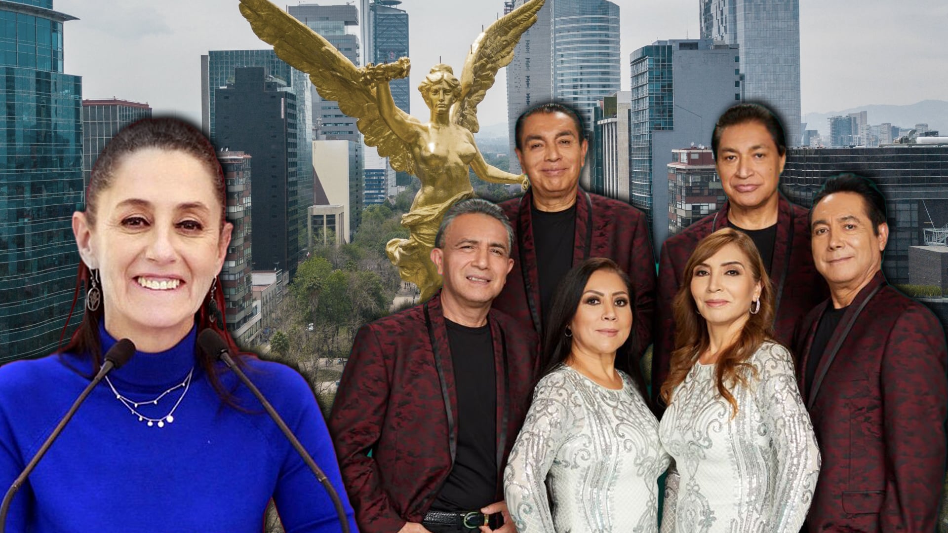 Claudia Sheinbaum confirma a los Ángeles Azules para Año Nuevo en CDMX: ¿a qué hora inicia su concierto y cómo llegar?