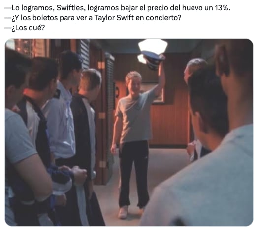 Taylor Swift y sus fans ¿hicieron que el precio huevo bajara?