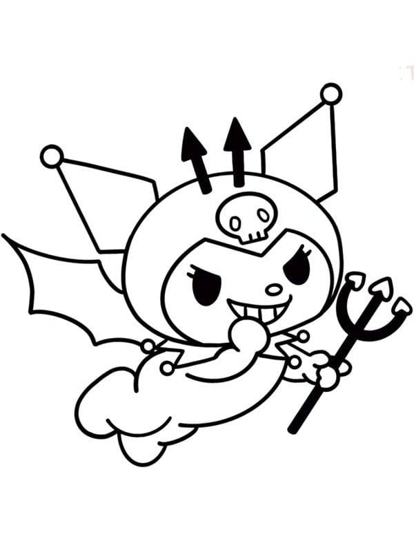 Este 31 de octubre en Halloween, es el cumpleaños de Kuromi