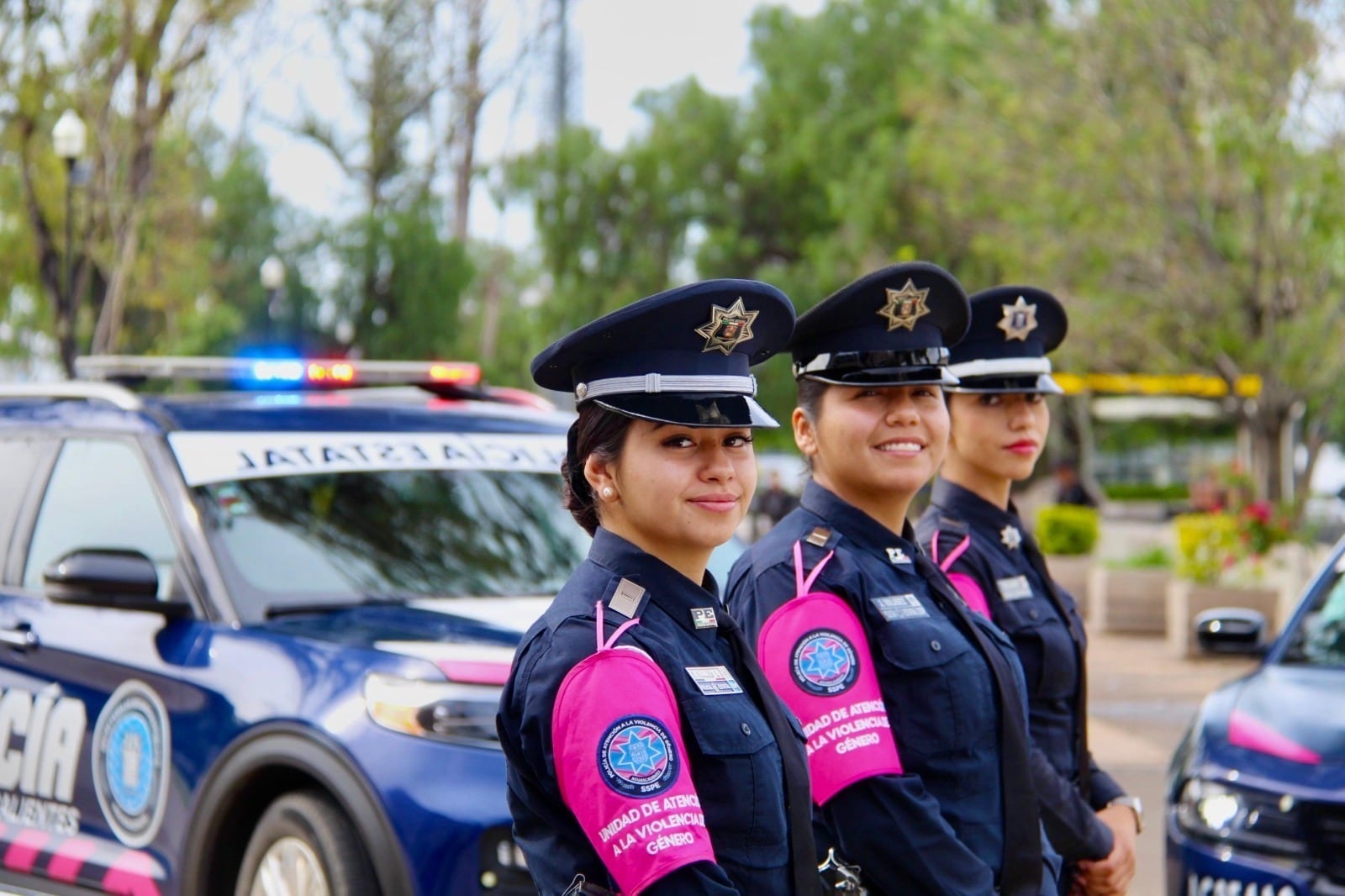Policía Rosa protege a los grupos vulnerables en Aguascalientes.