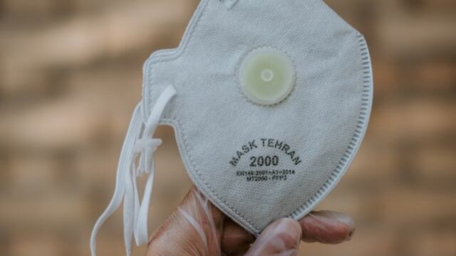 Cubrebocas con vávula