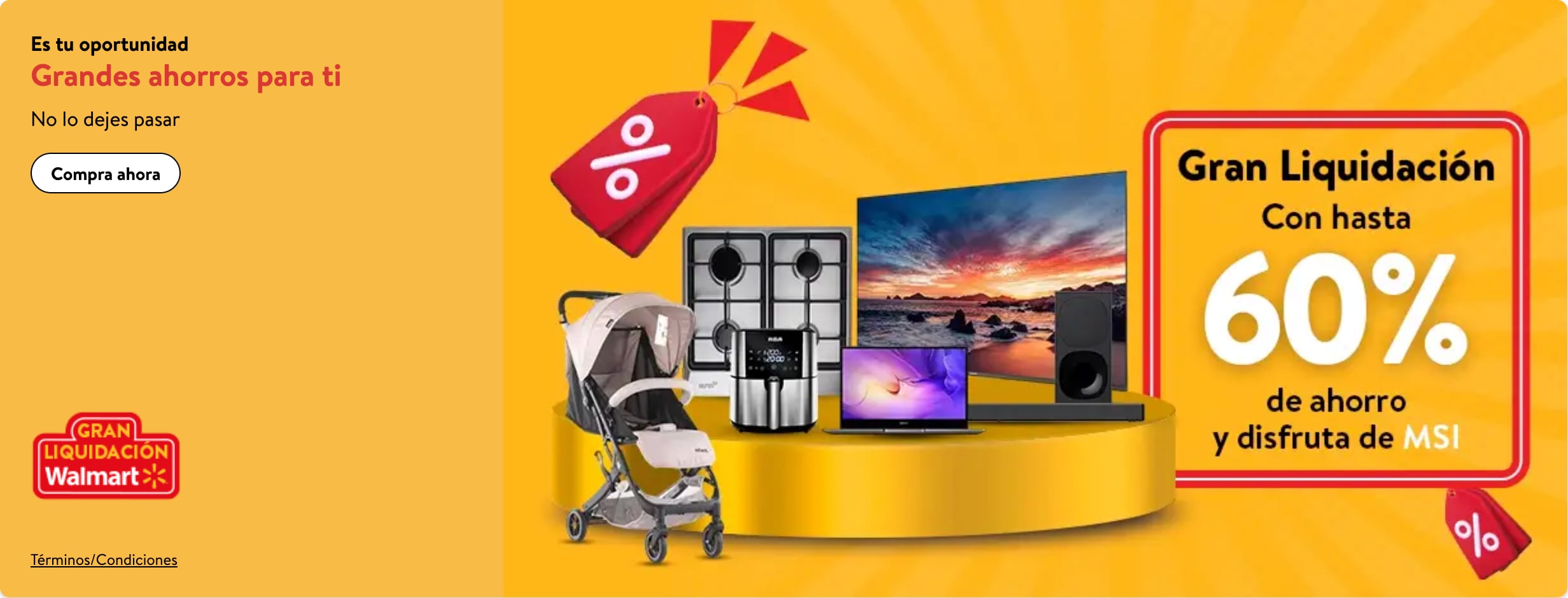 Ofertas en la Gran Liquidación Walmart