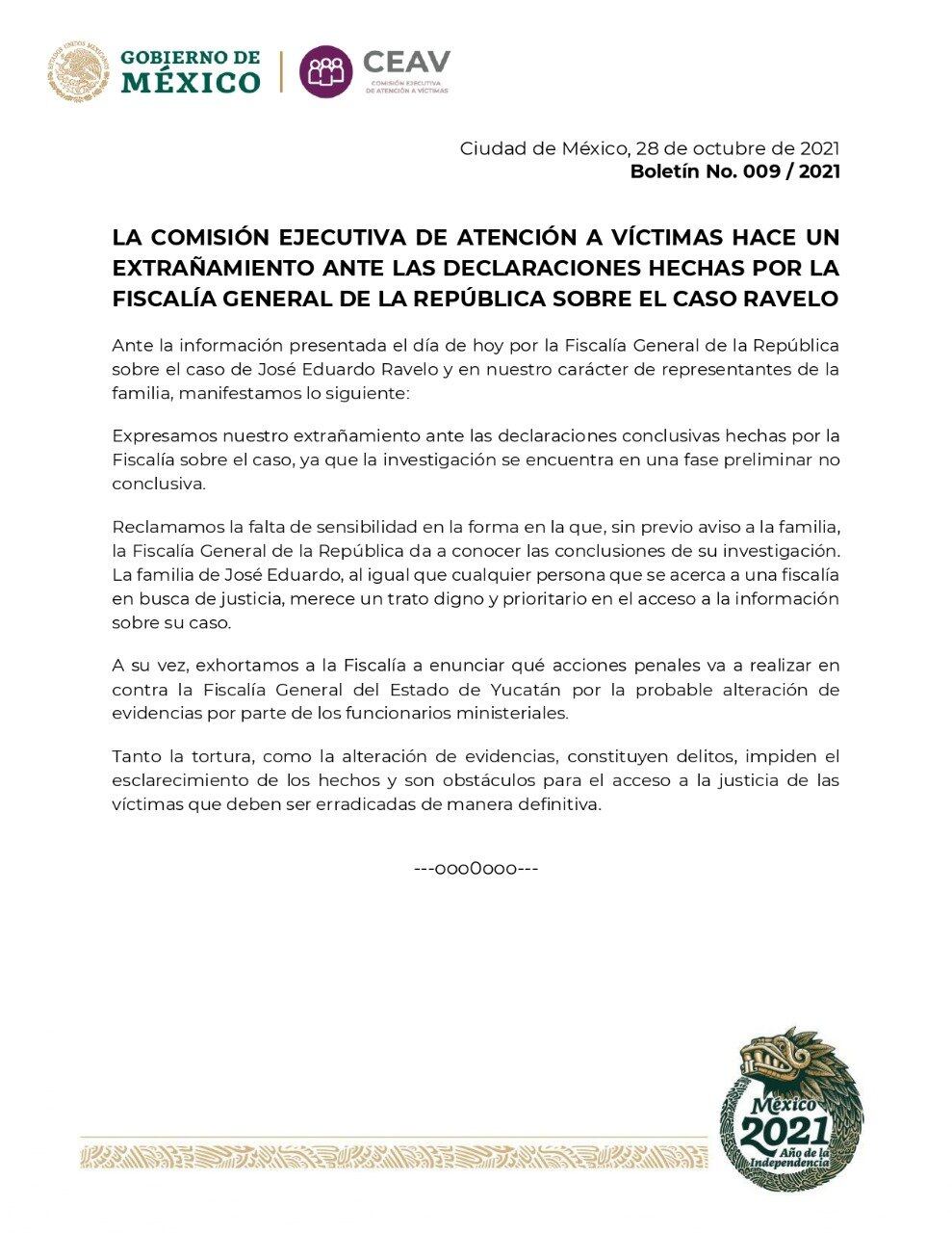 Extrañamiento de la CEAV