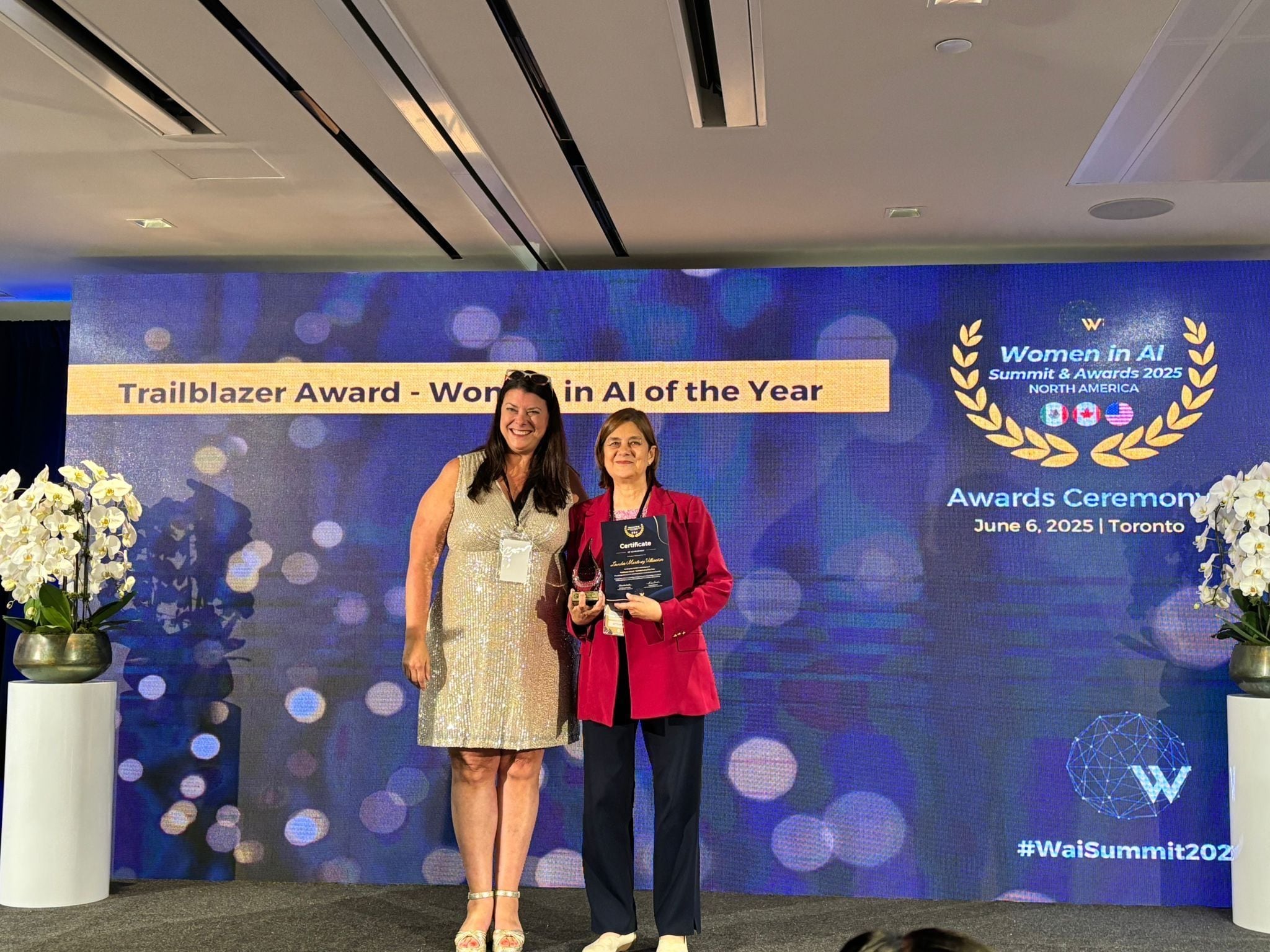 Premios Mujeres en la Inteligencia Artificial de Norteamérica 2025