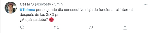 Quejas en redes por fallas en el servicio de Telmex