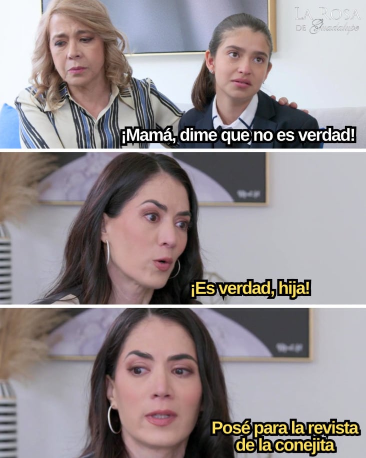 Promocionales de La Rosa de Guadalupe en Facebook