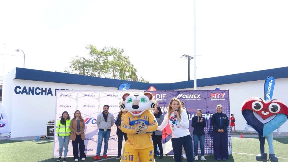 DIF Monterrey abre escuela de futbol para impulsar desarrollo infantil
