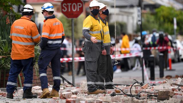 Sismo en Melbourne, Australia