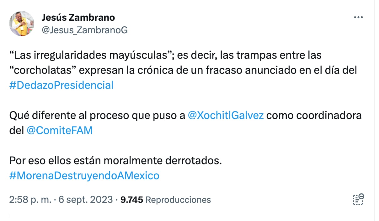 Oposición arropa a Marcelo Ebrard y también se queja de la encuesta de Morena