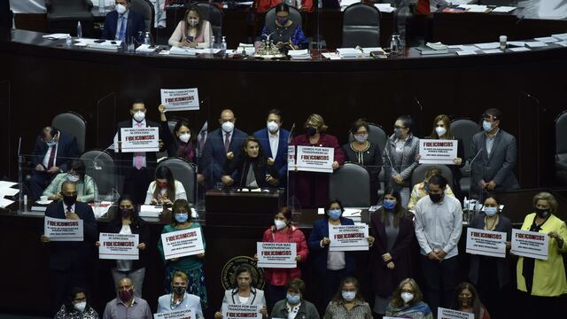 Diputados de oposición contra la eliminación de fideicomisos