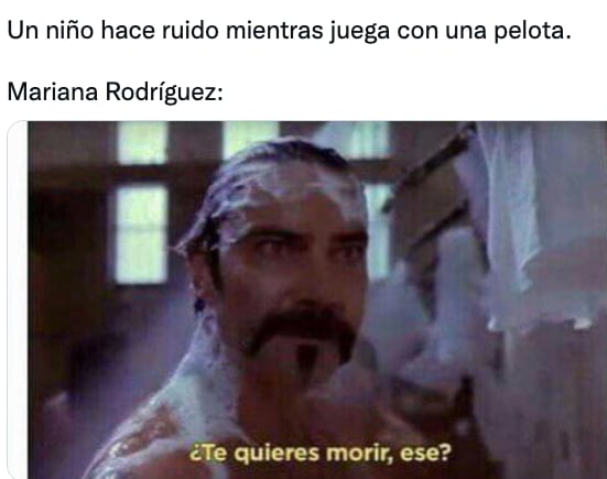 Meme de Mariana Rodríguez