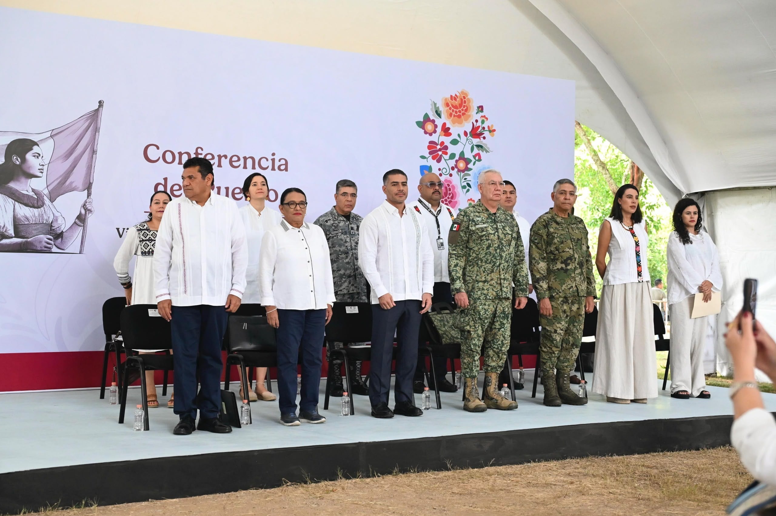 Rosa Icela Rodríguez destaca servicios de la Estrategia Nacional de Seguridad.