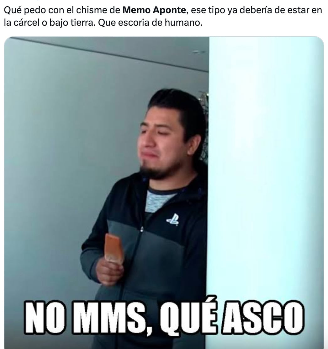 Memes funan a Memo Aponte tras lo revelado por sus ex novias con Un Tal Fredo