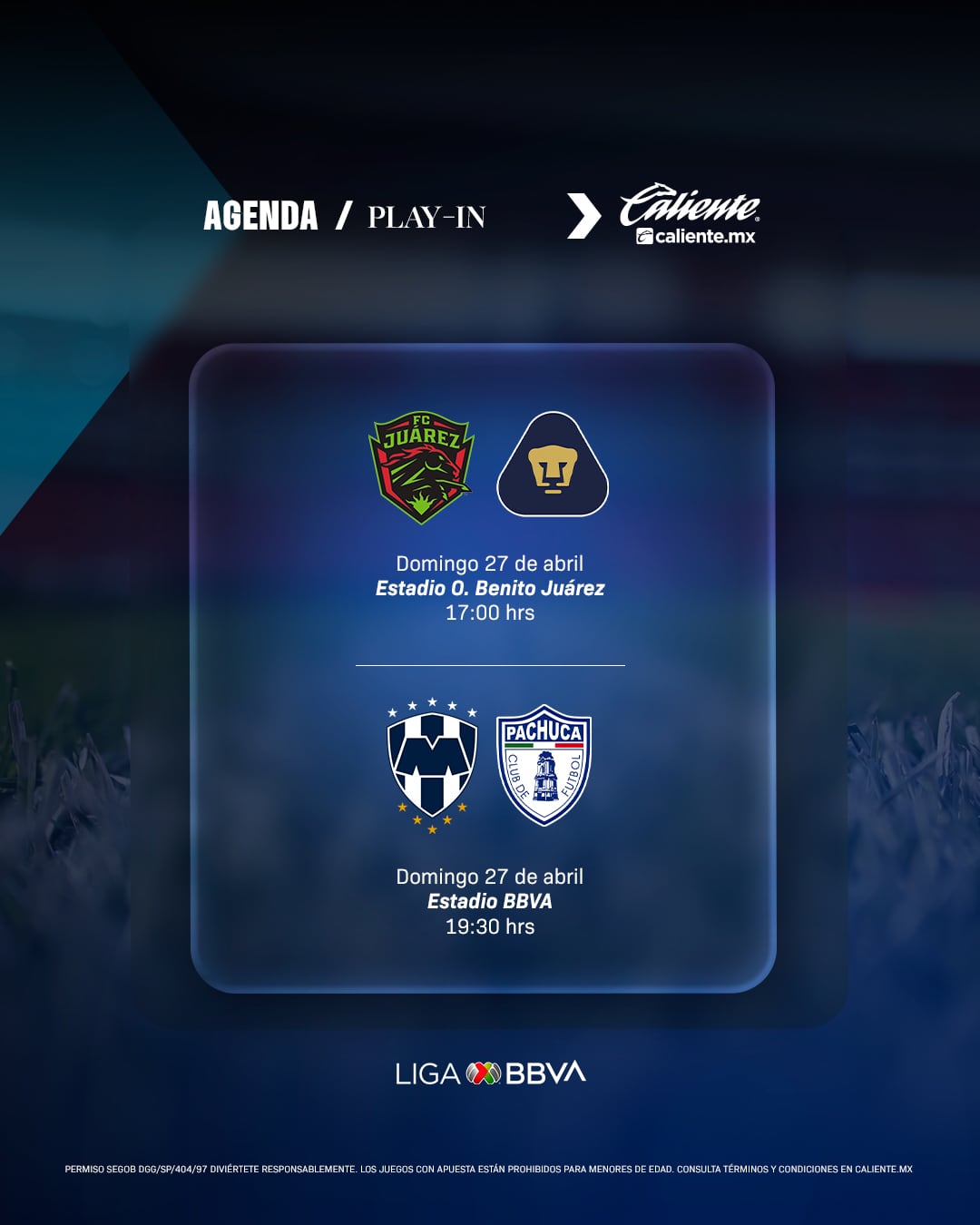 Horarios Play In de la Liga MX