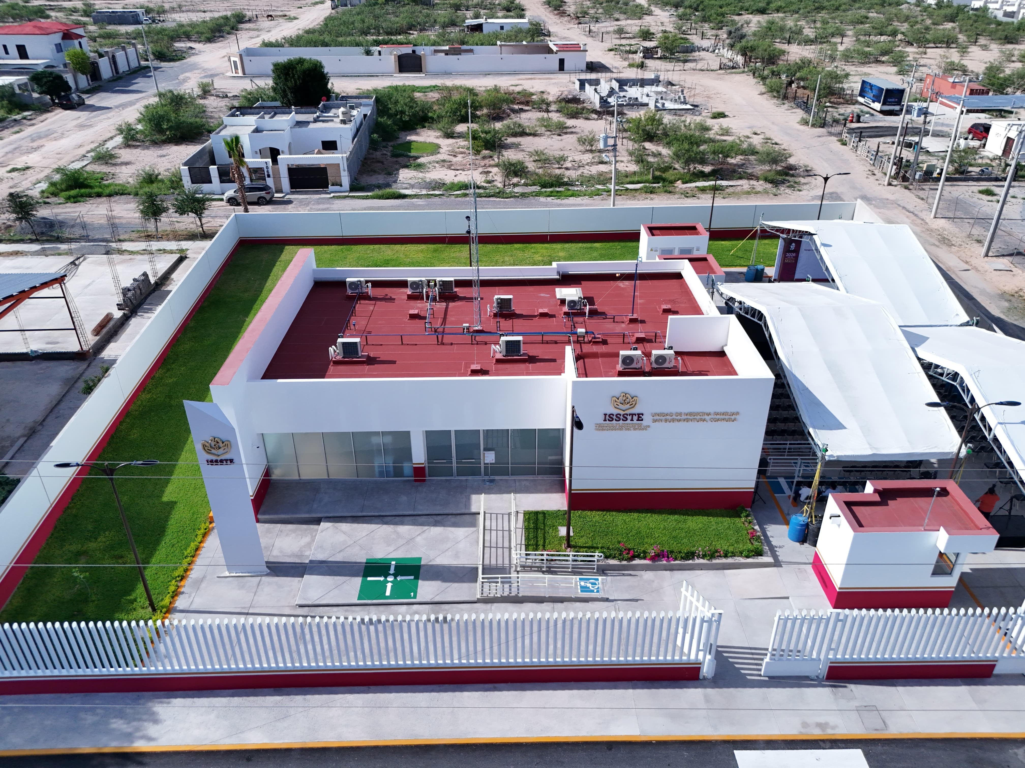 Nueva UMF del ISSSTE en Coahuila beneficia a más de 4 mil derechohabientes.