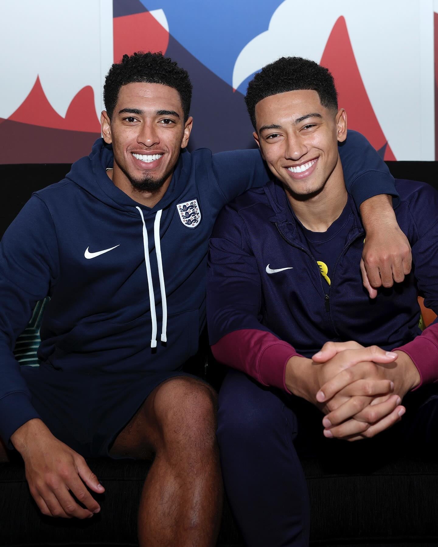 Jude Bellingham y su hermano Jobe Bellingham.