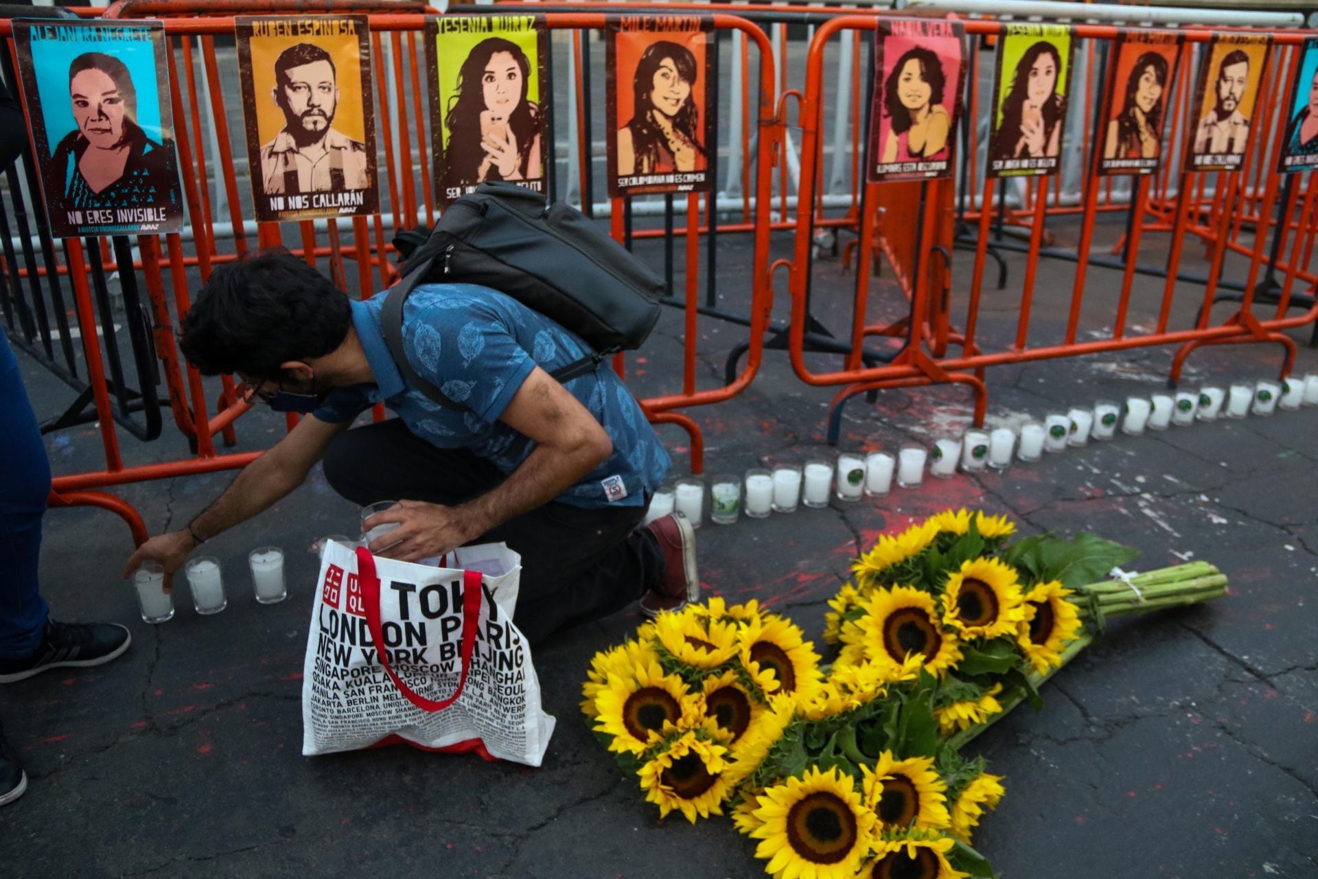 Protesta por los 7 años del caso Narvarte