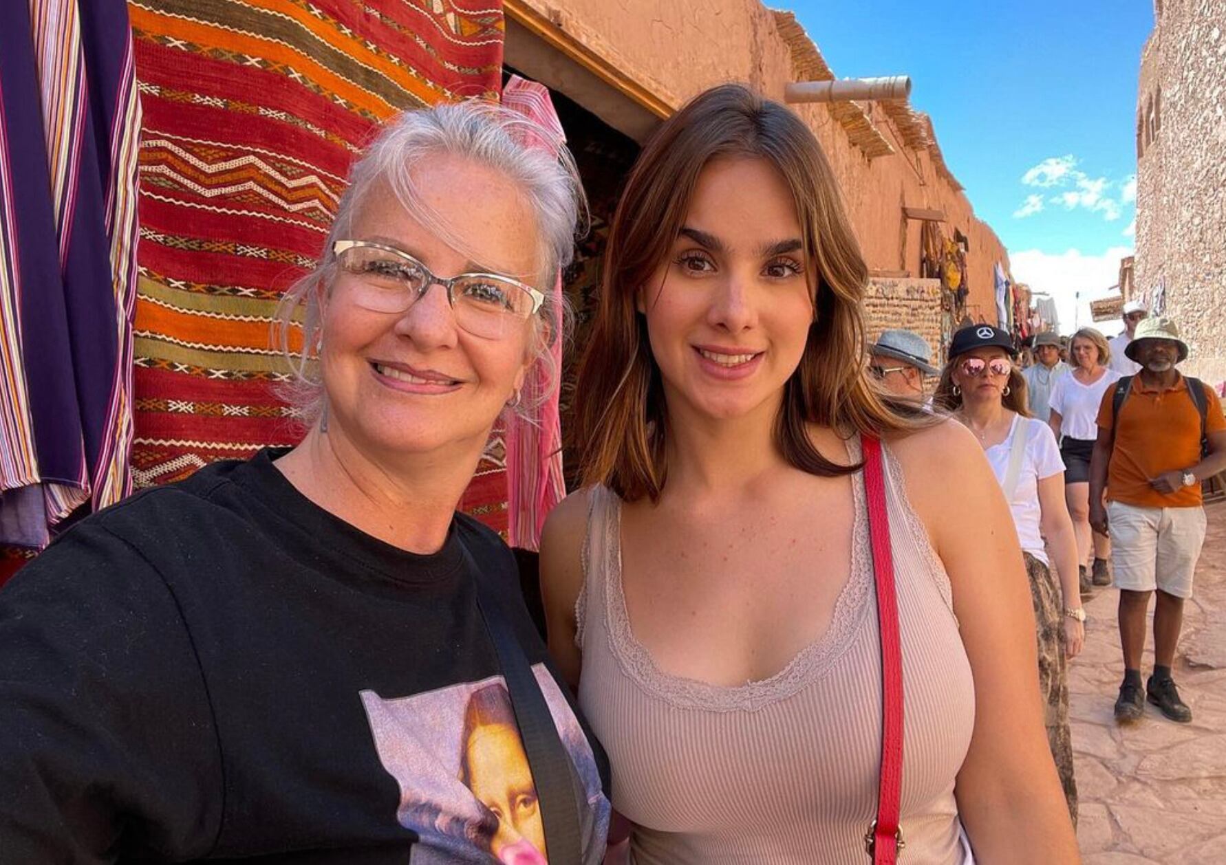 Gala Montes y su mamá, Crista Montes