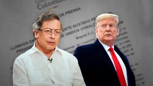 Donald Trump responde si Gustavo Petro saldrá de la lista OFAC