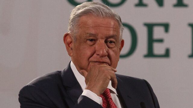 AMLO en su conferencia mañanera