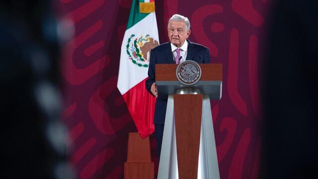 AMLO en la conferencia mañanera del 8 de septiembre de 2022