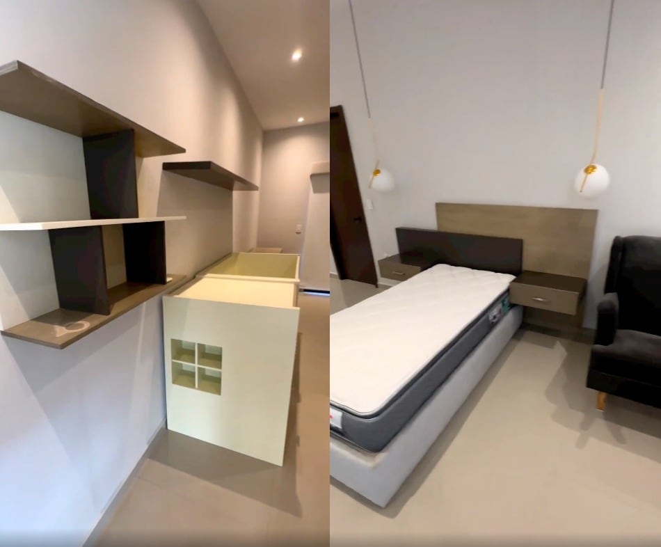 Así lucía el cuarto de Mariel antes de que Mariana Rodríguez lo remodelara