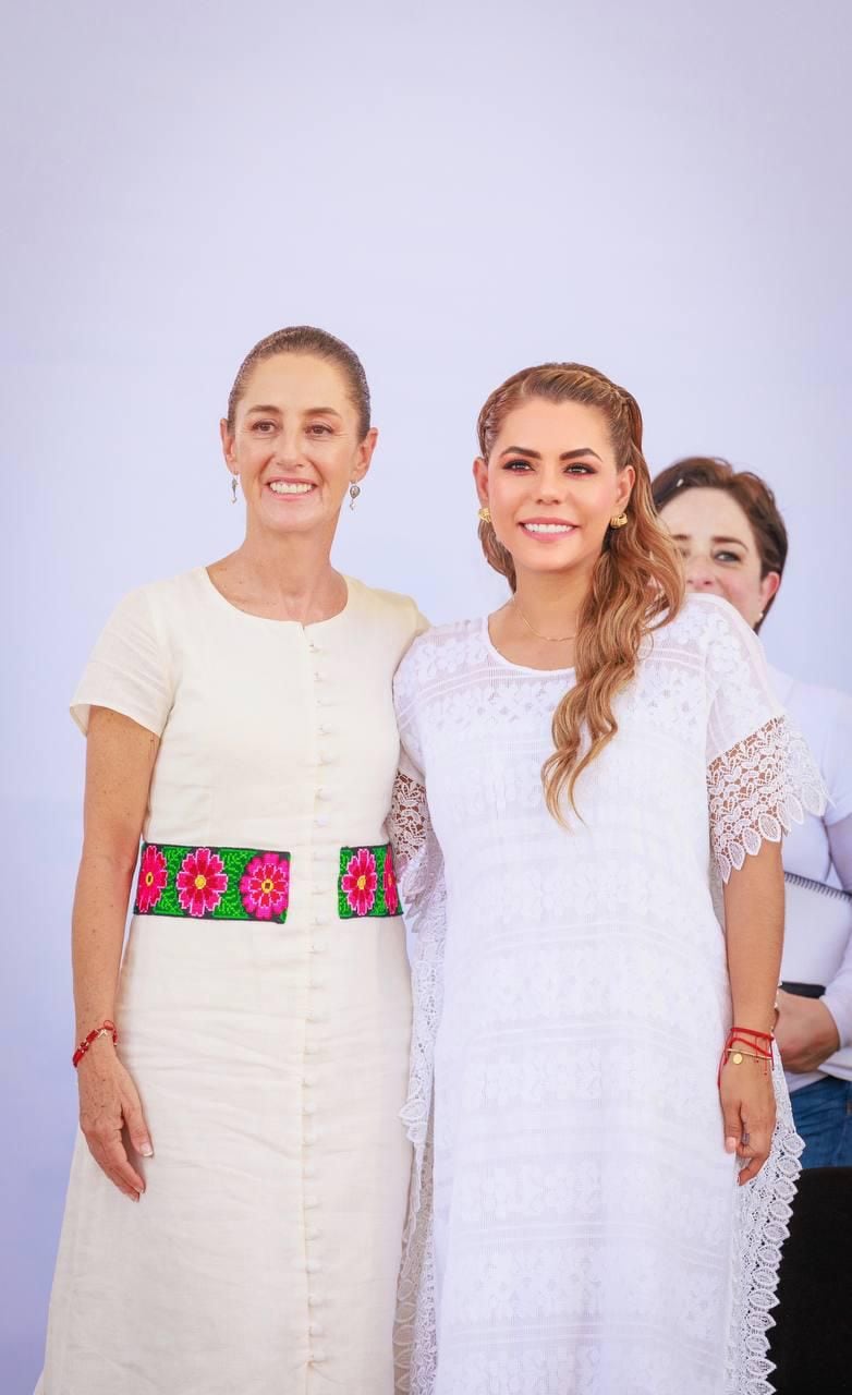 Evelyn Salgado agradece apoyo de Claudia Sheinbaum