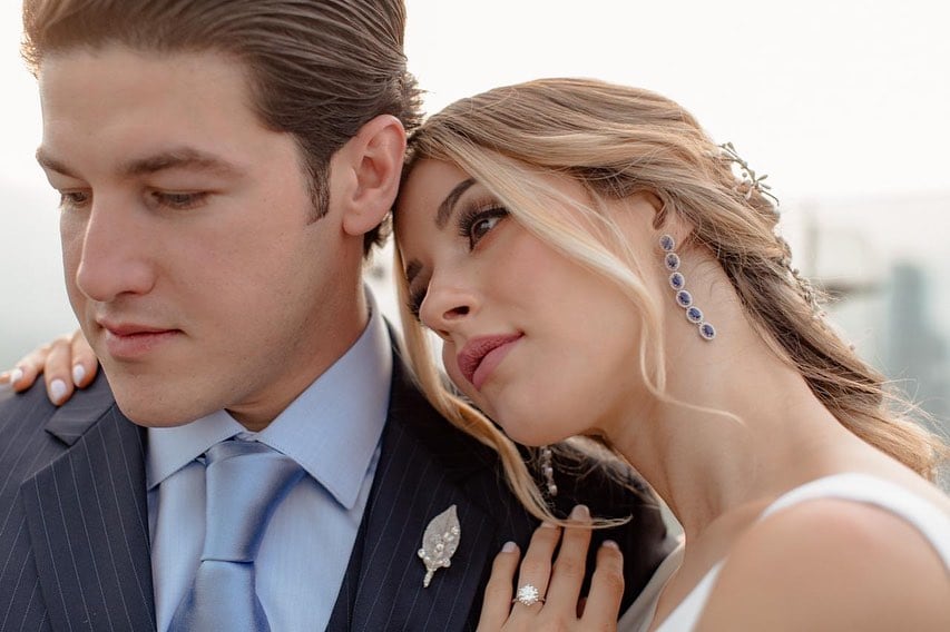 Samuel García y Mariana Rodríguez