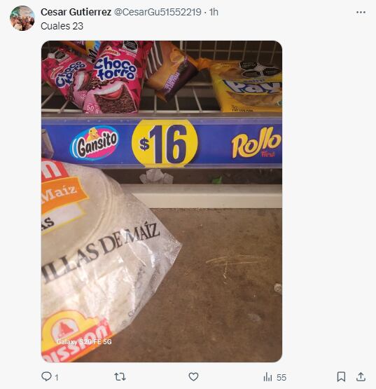 Memes por el precio del Gansito