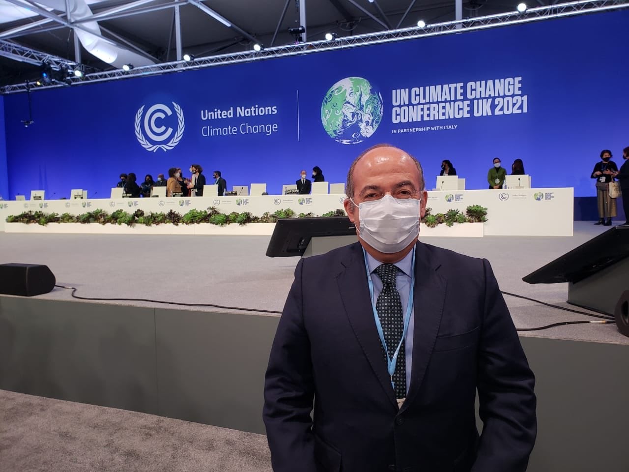Felipe Calderón en la COP26