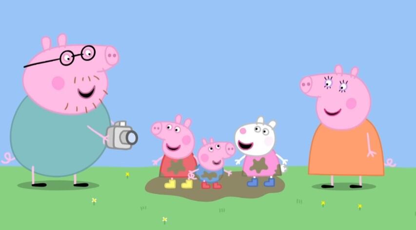 Peppa Pig y Suzy Oveja recuerdan cuando eran chiquitas