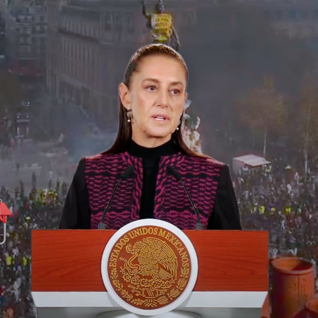 Sheinbaum contrasta el acuerdo de gasolina en México con las protestas en Francia