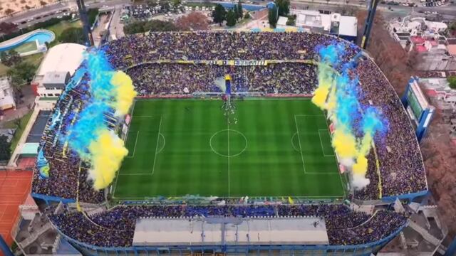 El Gigante de Arroyito lució repleto en el regreso de Ángel Di María a Rosario Central, pero lamentablemente hubo un apuñalado