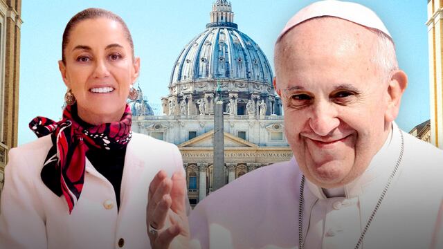 Claudia Sheinbaum y Papa Francisco