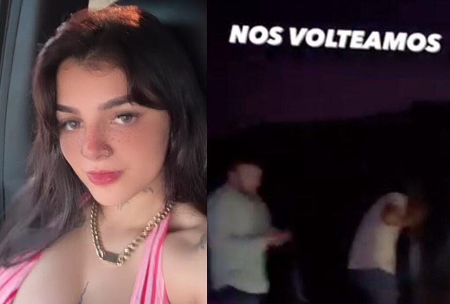 Karely Ruiz sufre accidente