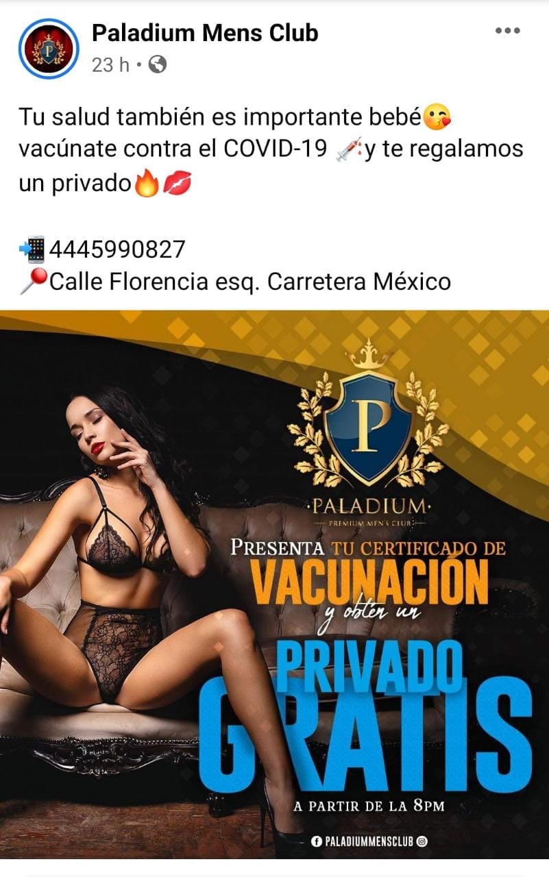 Publicación de Facebook