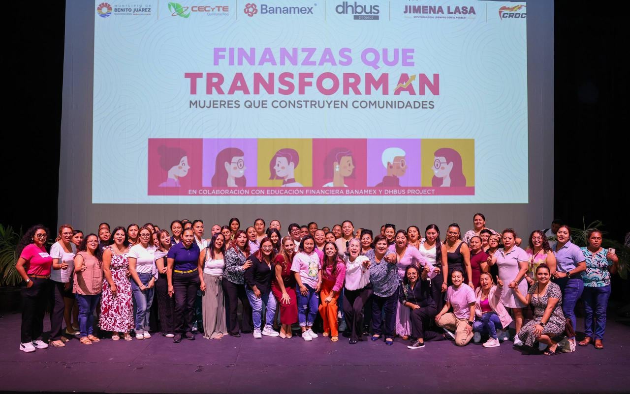 Ana Paty Peralta impulsa programa Finanzas que Transforman en Cancún.
