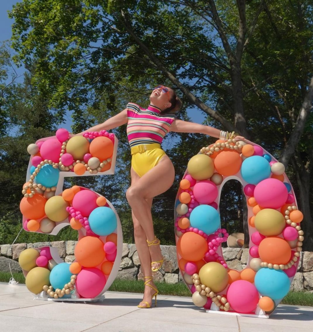 Thalía celebra sus 50 años