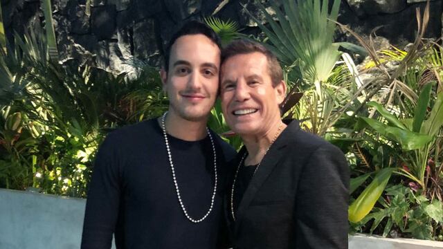 Cristian y su padre, Julio Cesar Chávez