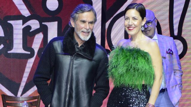 Humberto Zurita y Stephanie Salas