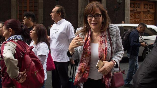 Yeidckol Polevnsky, dirigente nacional de Morena.