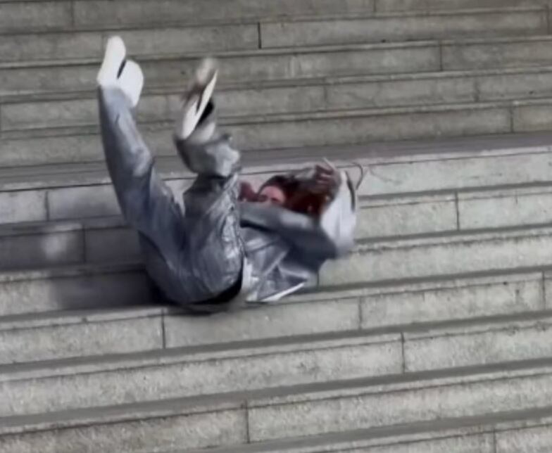 Modelo en video de Marc Jacobs