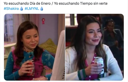 Memes del nuevo disco de Shakira